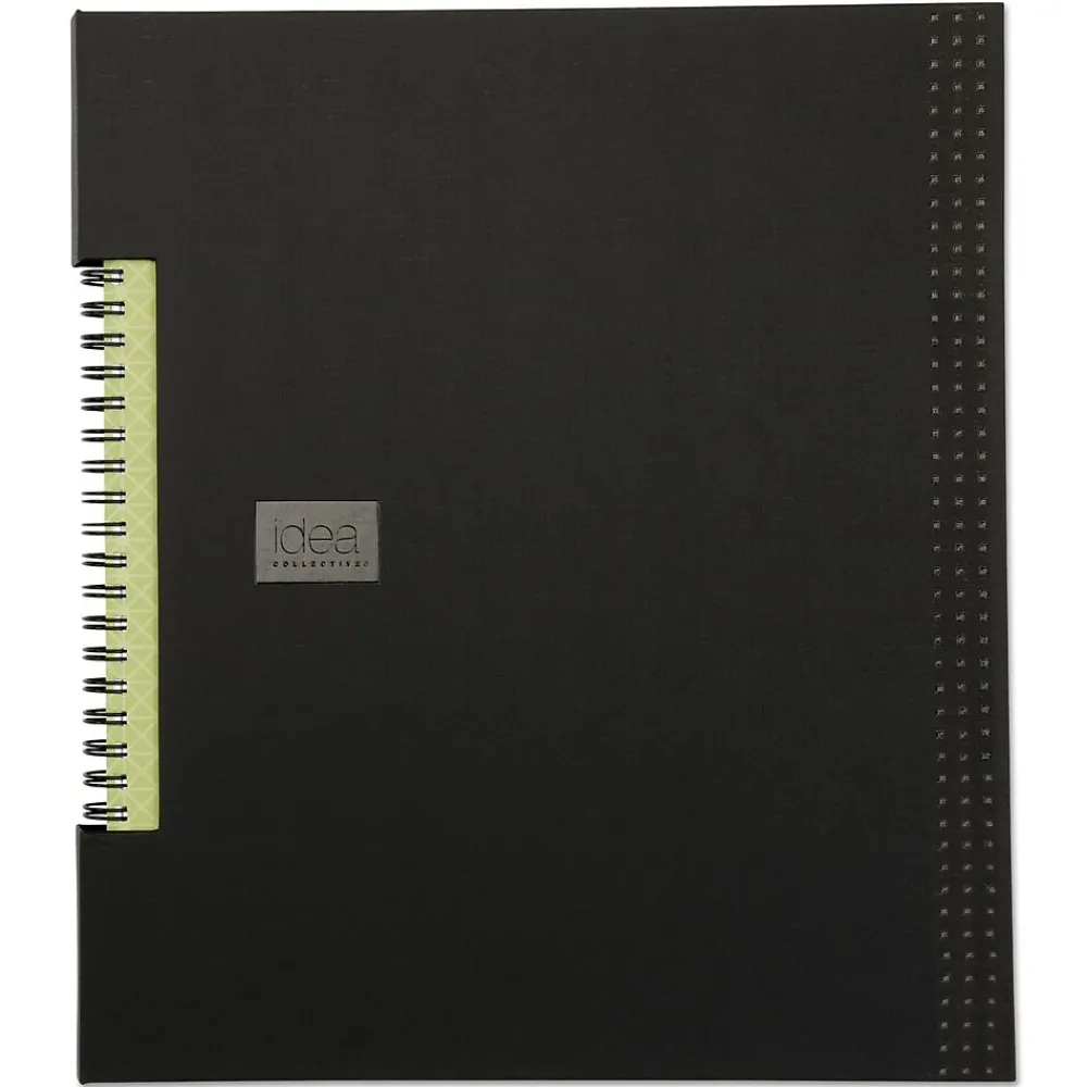 Notebooks|Oxford Idea Collective Professional Wirebound Hardcover Notebook, 11 X 8 1/2, Black