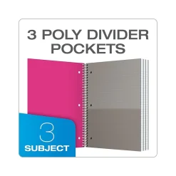 Subject Notebooks|Oxford 3-Subject Notebooks, 8.5
