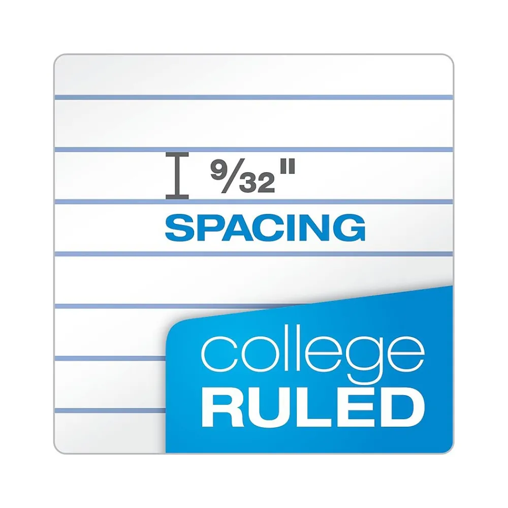 Subject Notebooks|Oxford 5-Subject Notebooks, 8.5" x 11", College Ruled, 200 Sheets, Assorted Colors (10588)