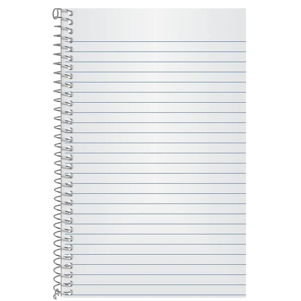 Subject Notebooks|Oxford 1-Subject Notebooks, 5" x 7.75", College Ruled, 80 Sheets, Blue (65119)
