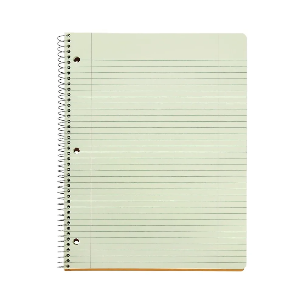 Notebooks|Oxford 1-Subject Professional Notebooks, 8.5" x 11", College Ruled, 80 Sheets, Brown (25-404R)