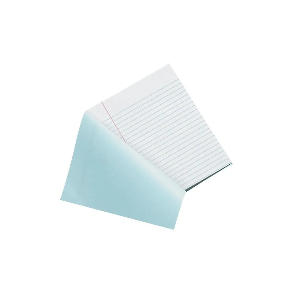 Notebooks|Pacon 1-Subject Exam Notebook, 7" x 8.5", Wide Ruled, 12 Sheets, Blue (PBB7824)