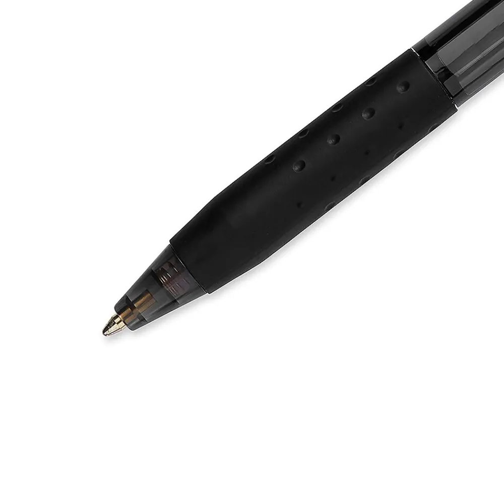 Pens|Paper Mate InkJoy 300 RT Retractable Ballpoint Pen, Medium Point, Black Ink, 24/Pack (1945925)