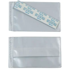 Labels|Partners Brand Superscan 5" x 8" Short Side Open Press-On Vinyl Envelope, 50/Carton