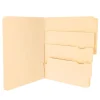 File Folders|Pendaflex Divide It Up® File Folders, Letter Size, Manila, 12/Pack (10771)