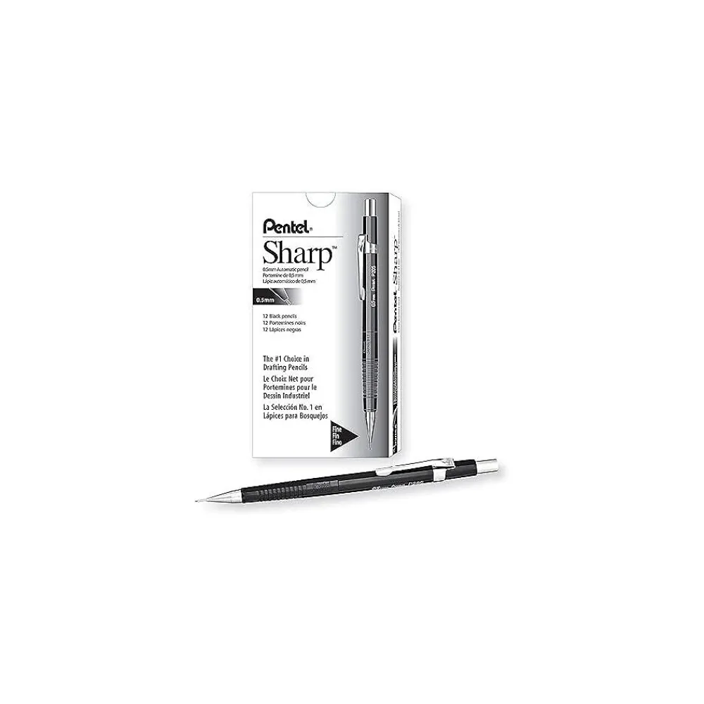 Pencils|Pentel Sharp Mechanical Pencil, 0.5mm, #2 Medium Lead (P205A)