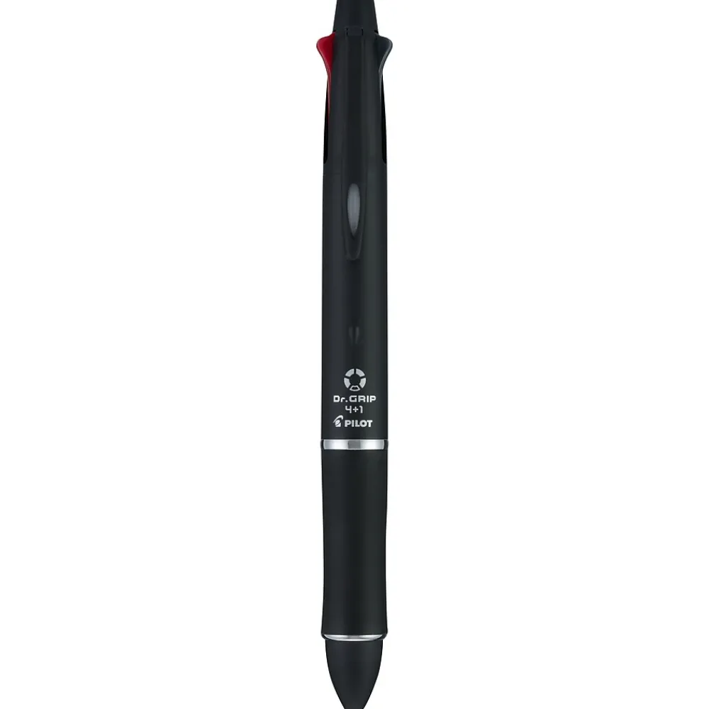 Pens|Pilot Dr. Grip 4 + 1 Multi-Function Pen + Pencil, Fine Point, 4 Assorted Inks (36220)