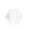 Notebooks|Poppin Professional Notebooks, 3.5" x 5.5", College Ruled, 96 Sheets, White, 25/Set (104142)