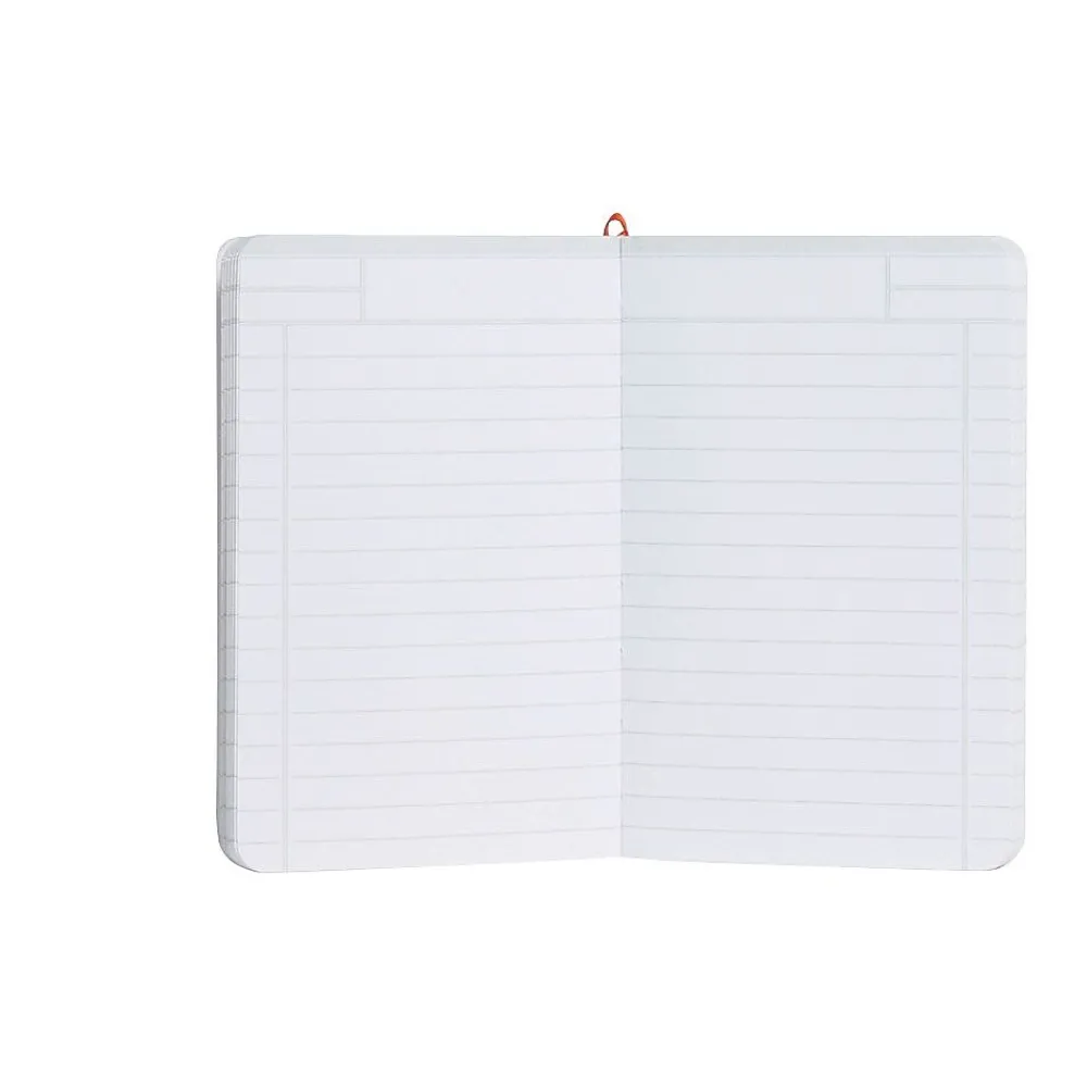 Notebooks|Poppin Professional Notebooks, 3.5" x 5.5", College Ruled, 96 Sheets, Black, 25/Set (104141)