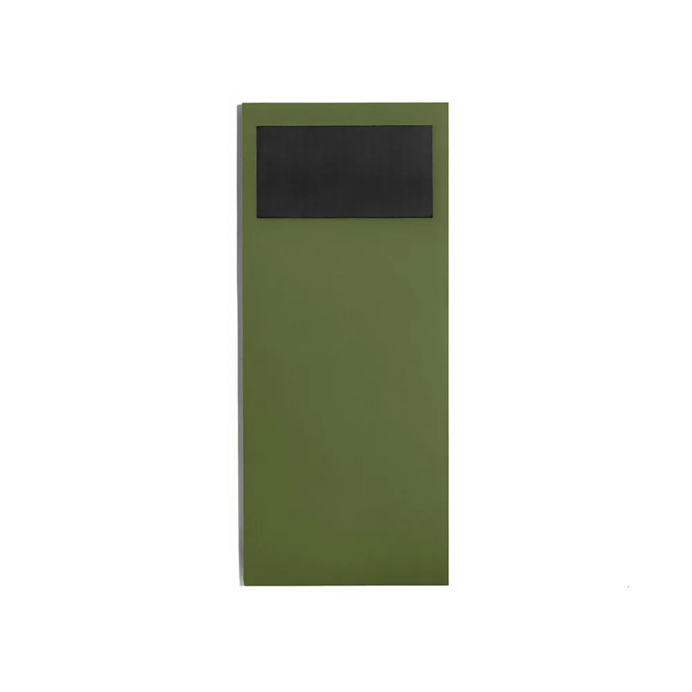 Notepads|Poppin Work Happy Magnetic List Pads, Lagoon/Clay/Olive, 50 Sheets/Pad, 3 Pads/Pack (106511)