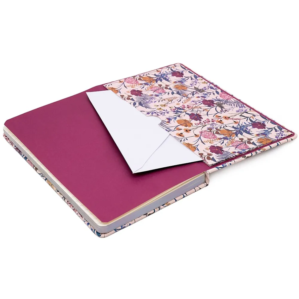Subject Notebooks|Pukka Pad Bloom Subject Notebooks, Narrow Ruled, Black, 3/Pack (PUK9493BLM)