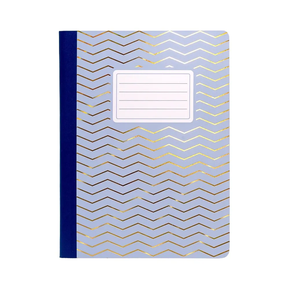 Composition Notebooks|Pukka Pad Haze Composition Notebooks, 7.5" x 8.75", College-Ruled, 70 Sheets, Assorted Colors, 3/Pack (9976(AST)-HZE)