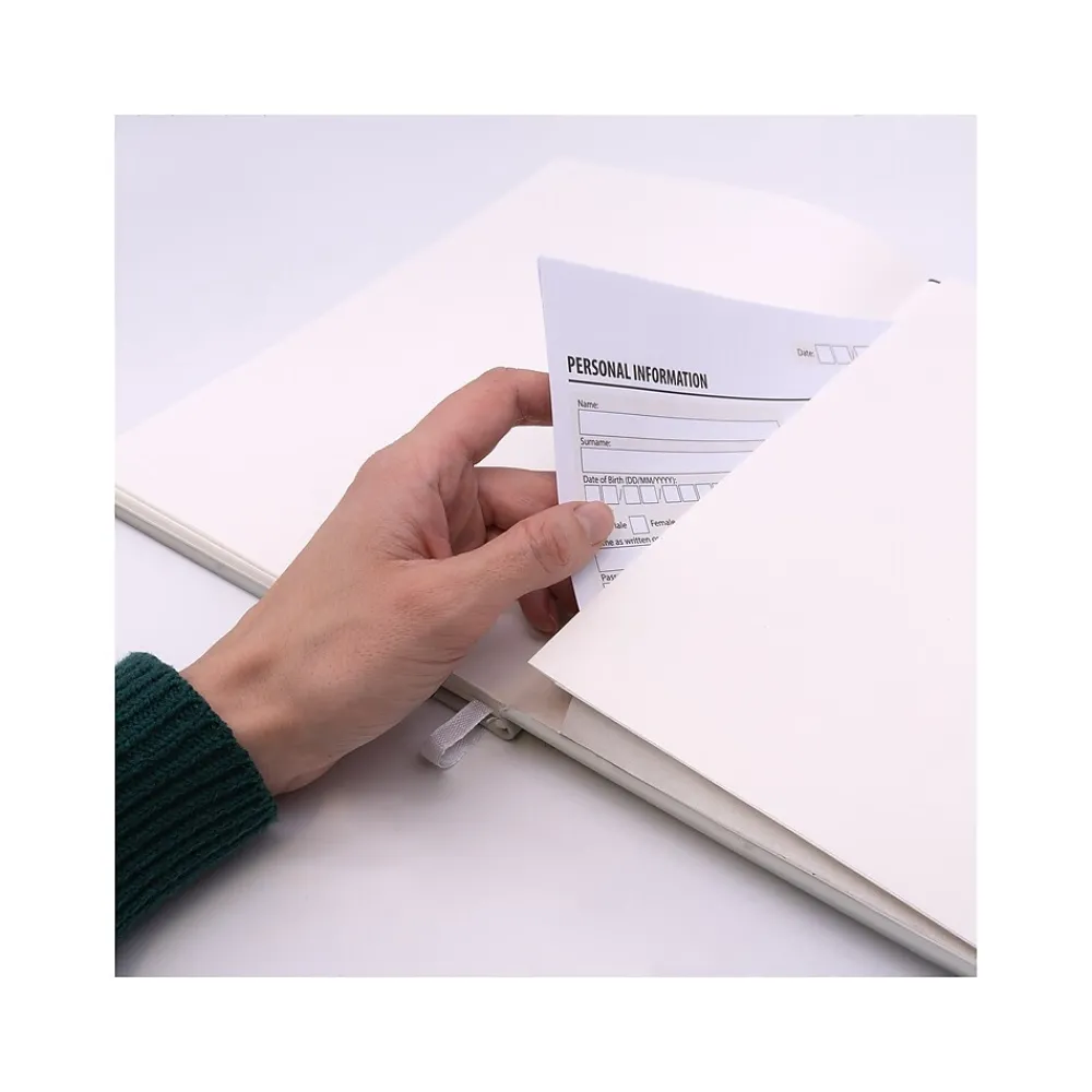 Notebooks|Pukka Pad Professional Notebooks, 8.5" x 11", College Ruled, 96 Sheets, Beige (9943-SIG)