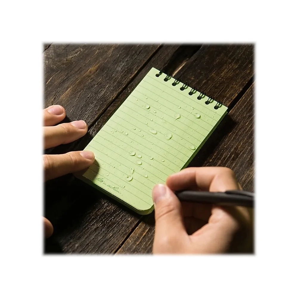 Notebooks|Rite In The Rain -JL Darling Pocket Notebook, 3" x 5", 50 Sheets, Green (935)
