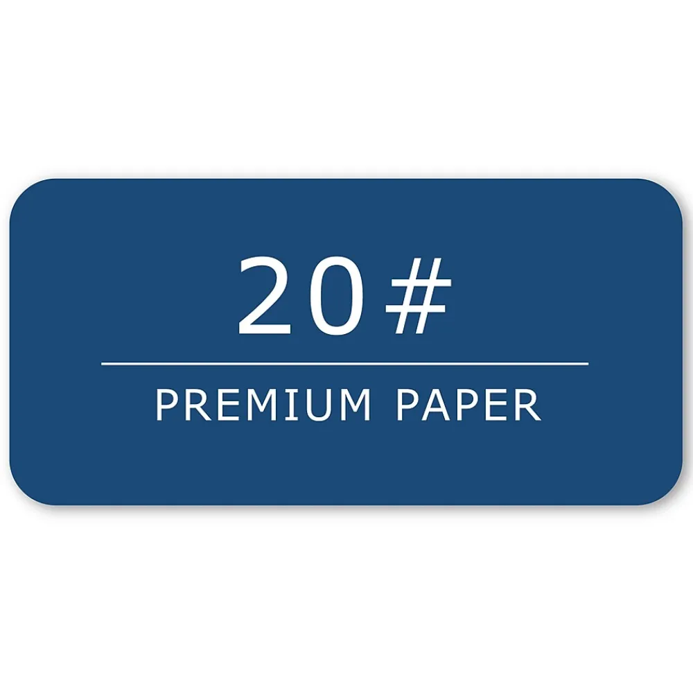 Subject Notebooks|Roaring Spring Paper Products Signature 1-Subject Composition Notebooks, 7.5" x 9.75", College Ruled, 70 Sheets, Black (10111)