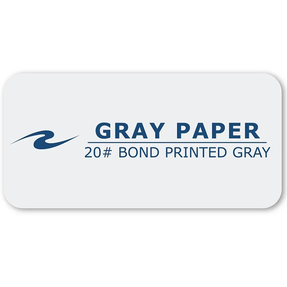 Subject Notebooks|Roaring Spring Paper Products Whitelines 1-Subject Smart Notebook, 8.5" x 11", Graph Ruled, Gray/Silver (17001)