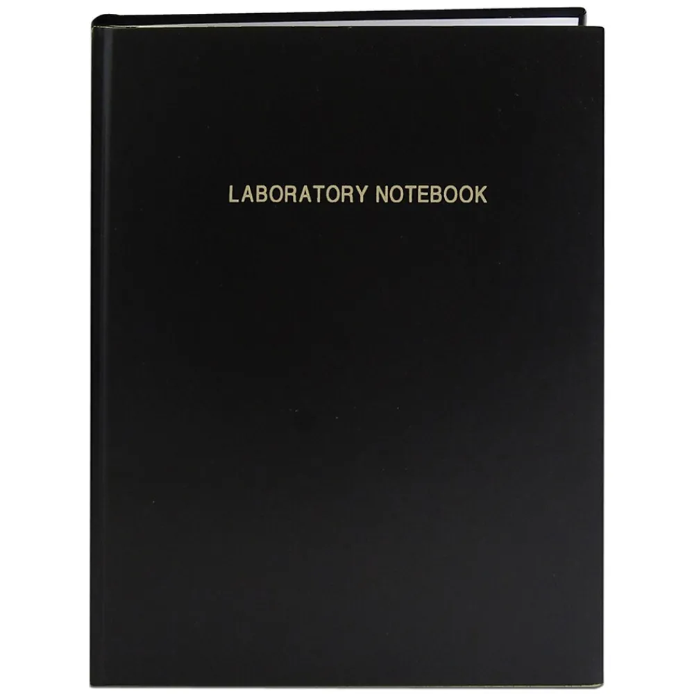 Notebooks|Roaring Spring Paper Products Professional Notebooks, 8.75" x 11.25", Graph Ruled, 72 Sheets, Black (77160)
