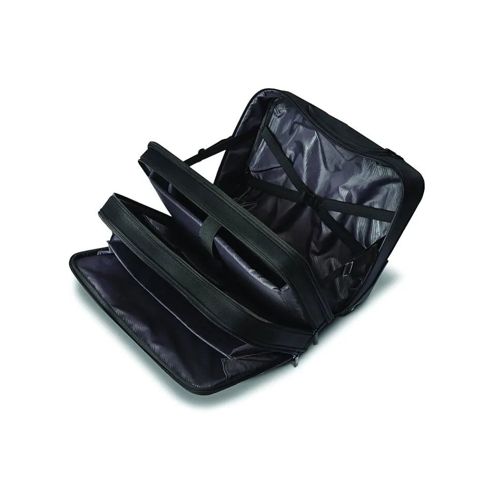 Laptop Bags|Samsonite Classic Business 2.0 15.6" Polyester Rolling Laptop Bag, Black (144296-1041)