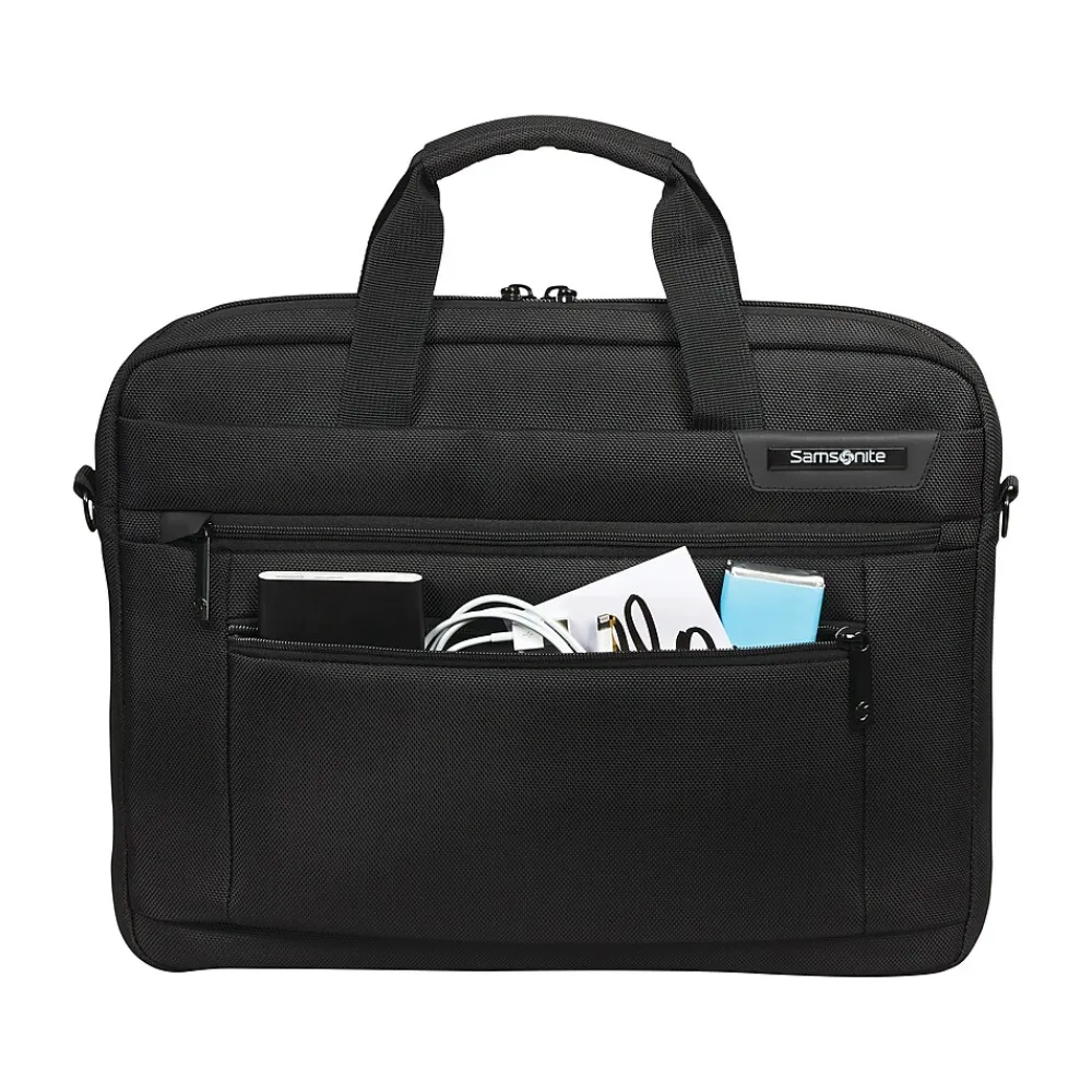 Laptop Bags|Samsonite Laptop Shuttle 15.6" Polyester Laptop Bag, Black (144295-1041)