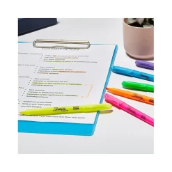 Highlighters|Sharpie Stick Highlighters, Chisel Tip, Assorted Colors, 4/Pack (2102110)