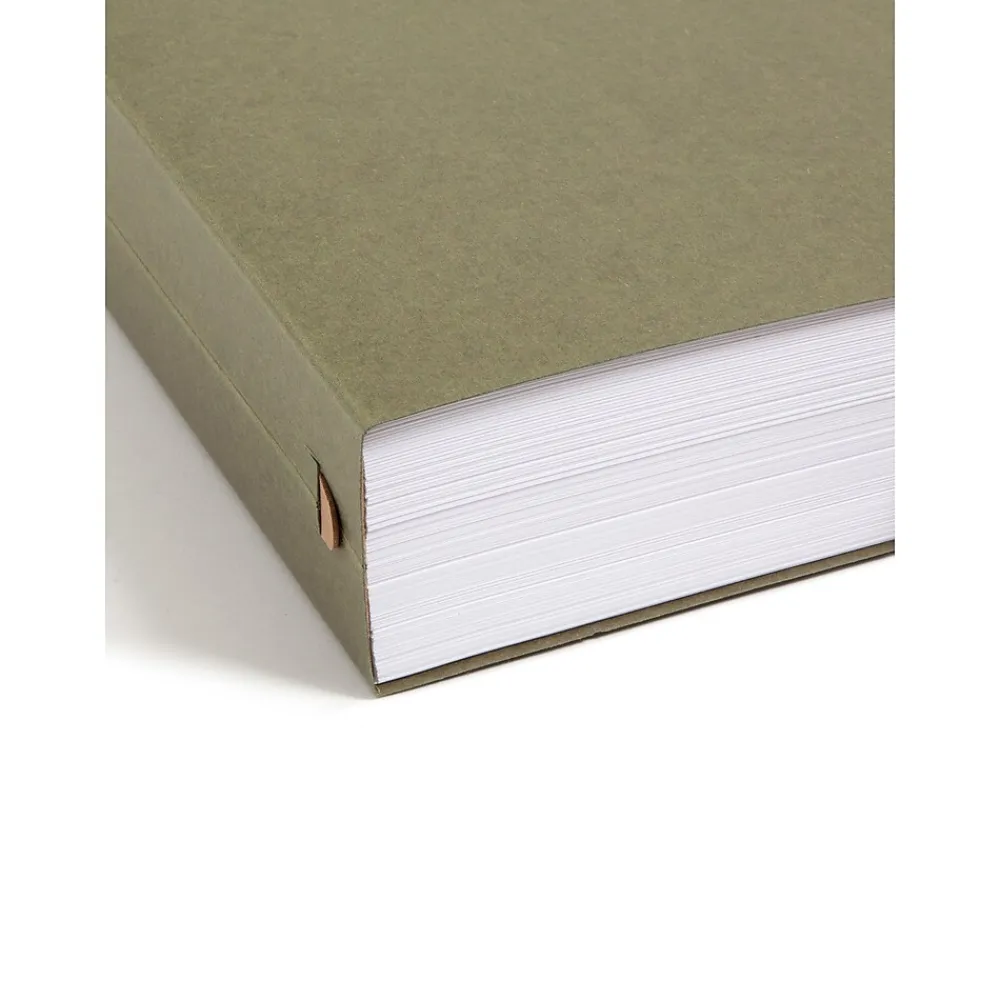 Hanging File Folders|Smead 100% Recycled Hanging File Folders, 2" Expansion, Letter Size, Standard Green, 25/Box (65090)
