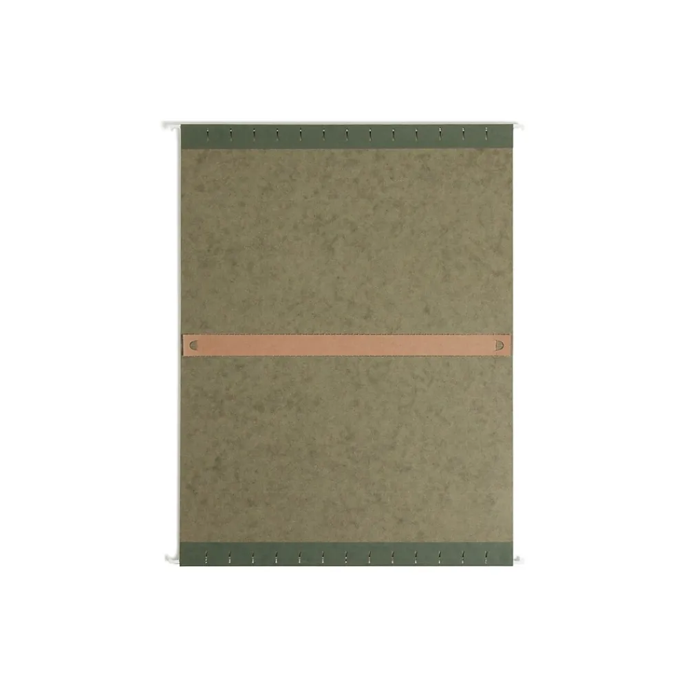 Hanging File Folders|Smead Box Bottom Hanging File Folders, 1" Expansion, Legal Size, Standard Green, 25/Box (64339)