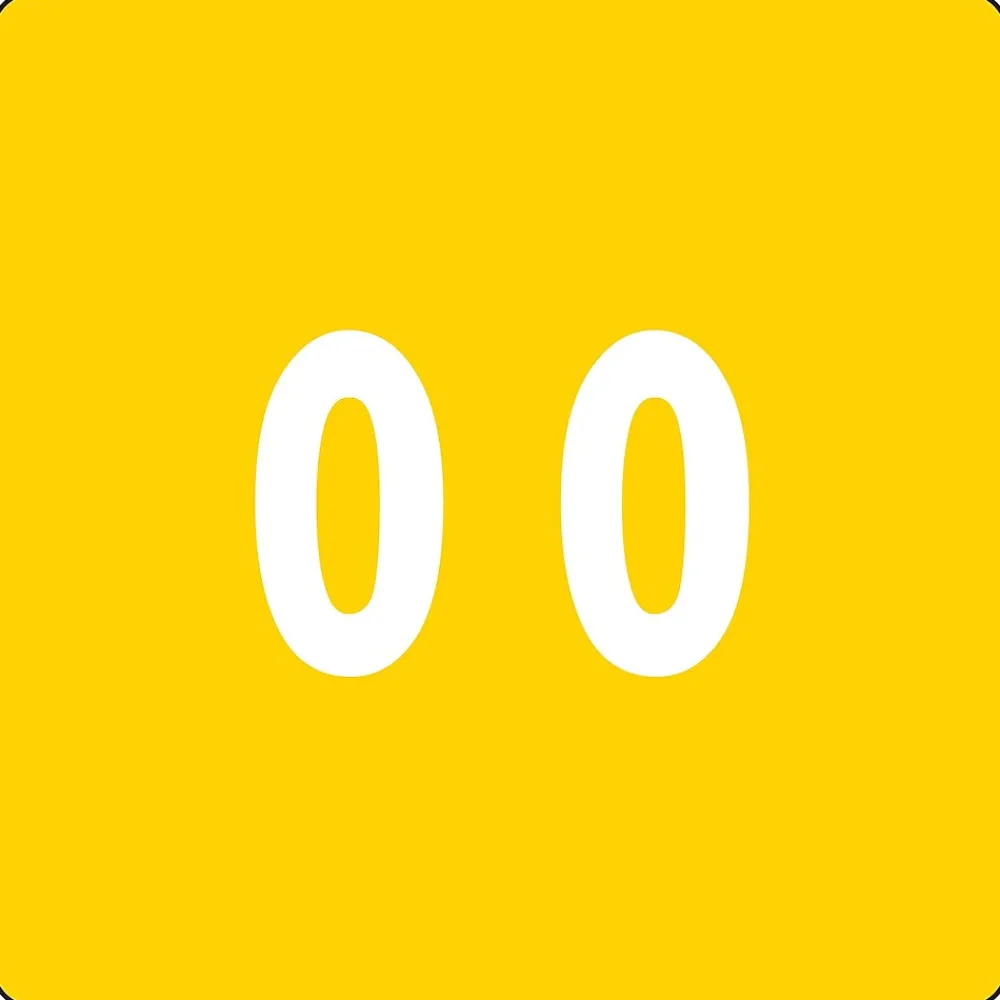 Labels|Smead DCC Labels File Folder Label, 0, Yellow, 250 Labels/Pack (67420)