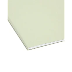 Hanging File Folders|Smead FasTab Hanging File Folders, 1/3 Cut, Legal Size, Moss, 20/Box (64083)