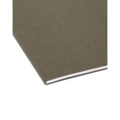 Hanging File Folders|Smead FasTab Recycled Hanging File Folder, 3-Tab Tab, Legal Size, Standard Green, 20/Box (64137)