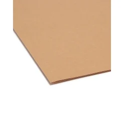 File Folders|Smead File Folder, 2/5 Cut Tab, Letter Size, Kraft, 100/Box (10786)