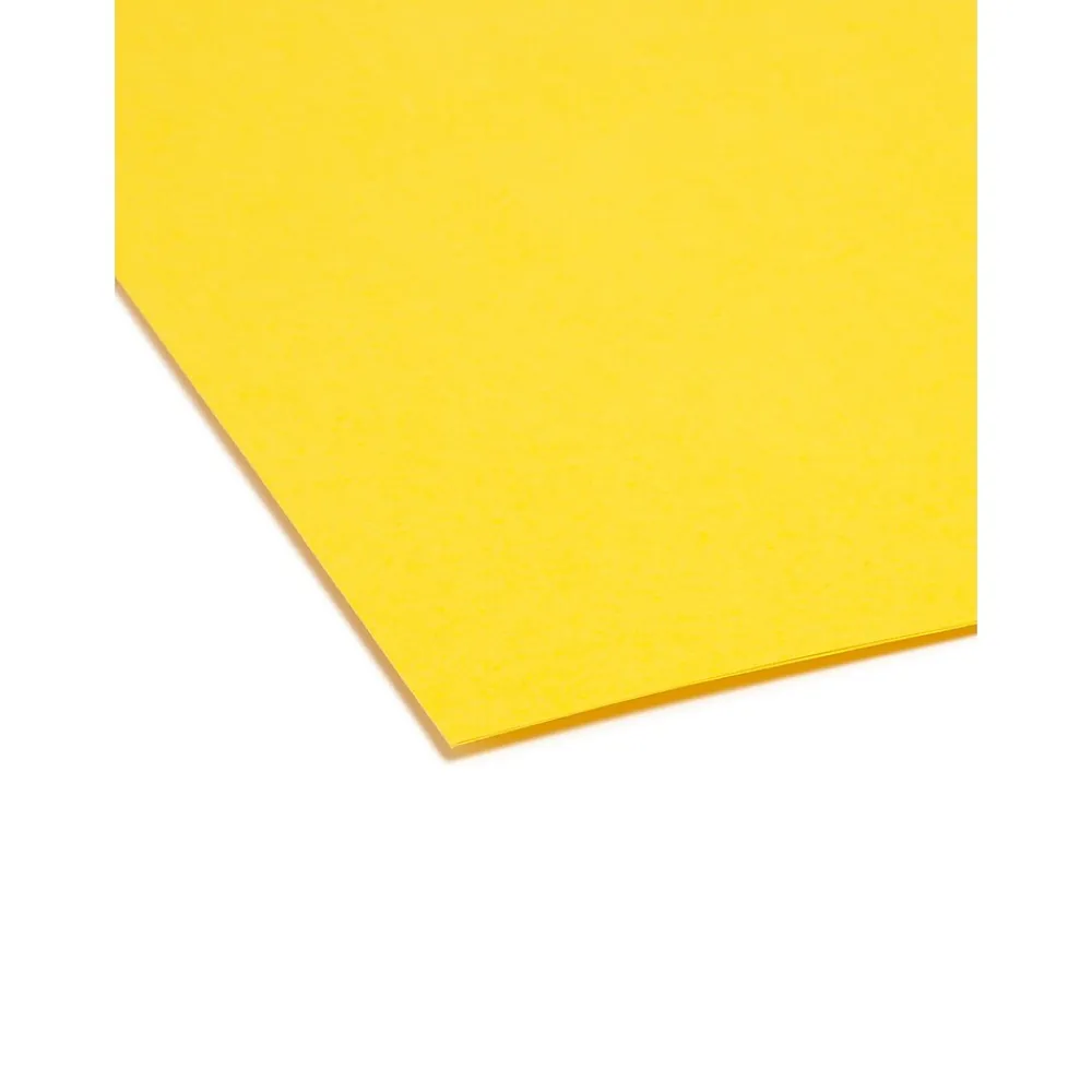 File Folders|Smead SuperTab File Folder, Oversized 1/3-Cut Tab, Letter Size, Assorted Colors, 24 per Pack (11956)