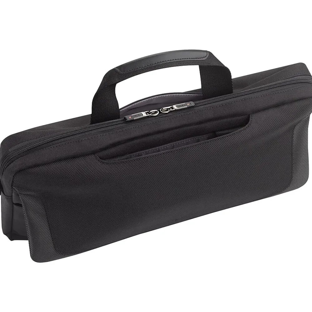 Laptop Bags|Solo New York Sterling 14.1" Polyester Laptop Bag, Metallic Trim (CLA112-4)