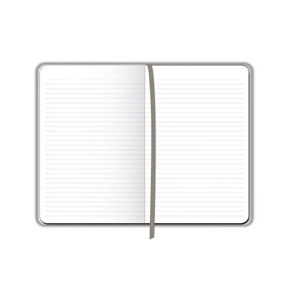 Journals|Southworth Leather Journal, 5.5" x 8.25", Assorted Colors, 128 Pages, 3/Pack (91555)