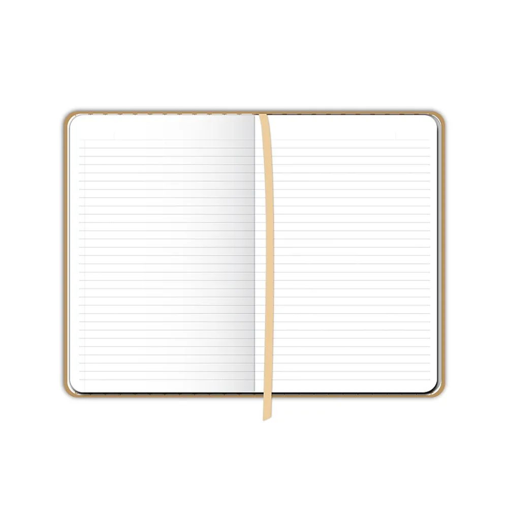 Journals|Southworth Leather Journal, 5.5" x 8.25", Assorted Colors, 128 Pages, 3/Pack (91555)