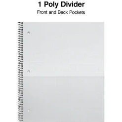 Notebooks|Staples Accel 1-Subject Notebooks, 8.5
