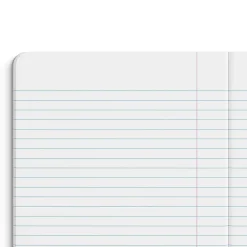 Notebooks|Staples Composition Notebook, 7.5" x 9.75", College Ruled, 80 Sheets, (ST55083) Black