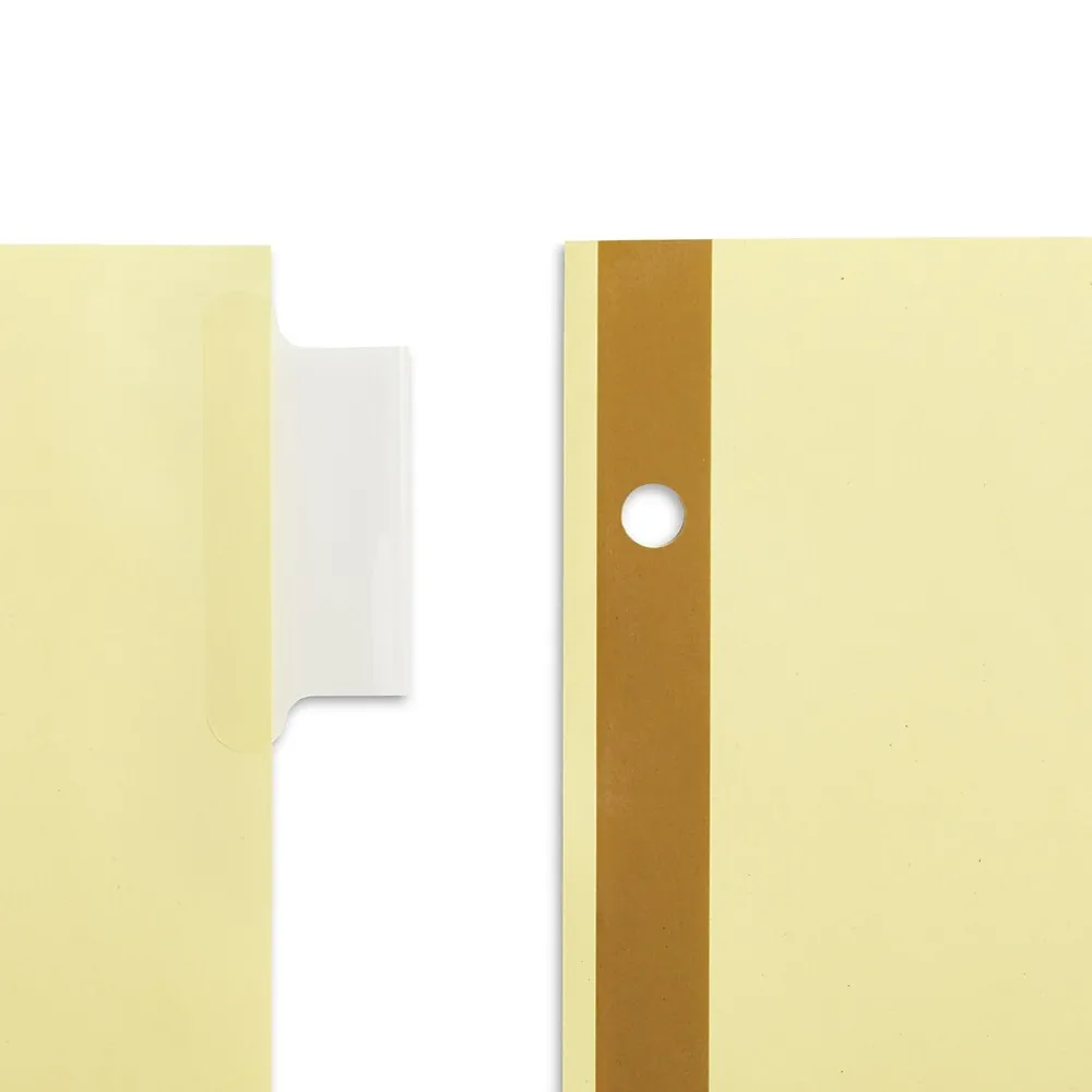 Dividers|Staples Large Tab Insertable Paper Divider, 8 Tabs, Buff with Clear Tabs, 4 Sets (13516/14482)