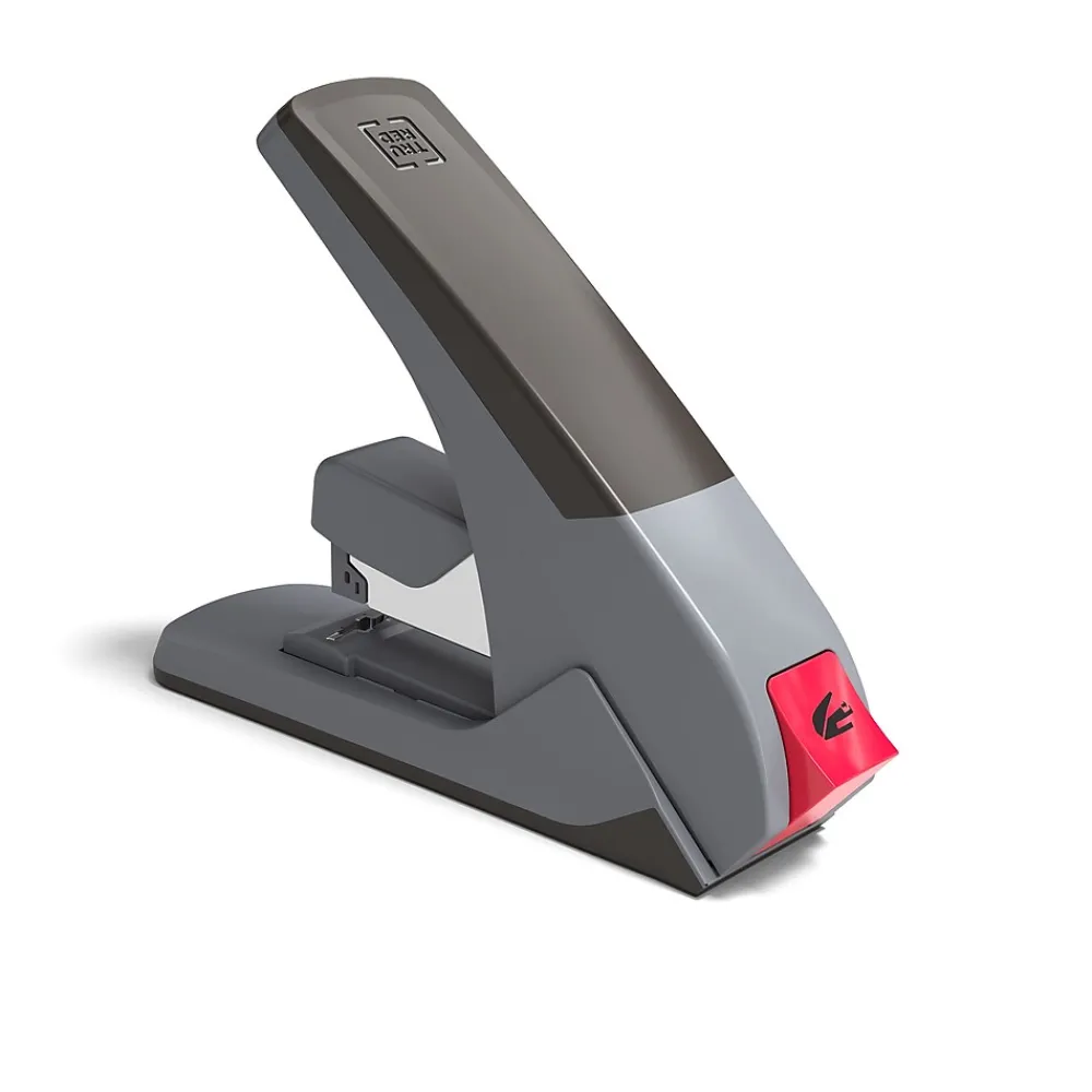 Staplers|Staples One-Touch Desktop Stapler, 60-Sheet Capacity, Black, 10/Case (TR58490)