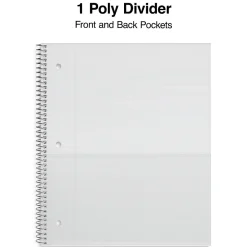 Notebooks|Staples Premium 1-Subject Notebook, 8.5