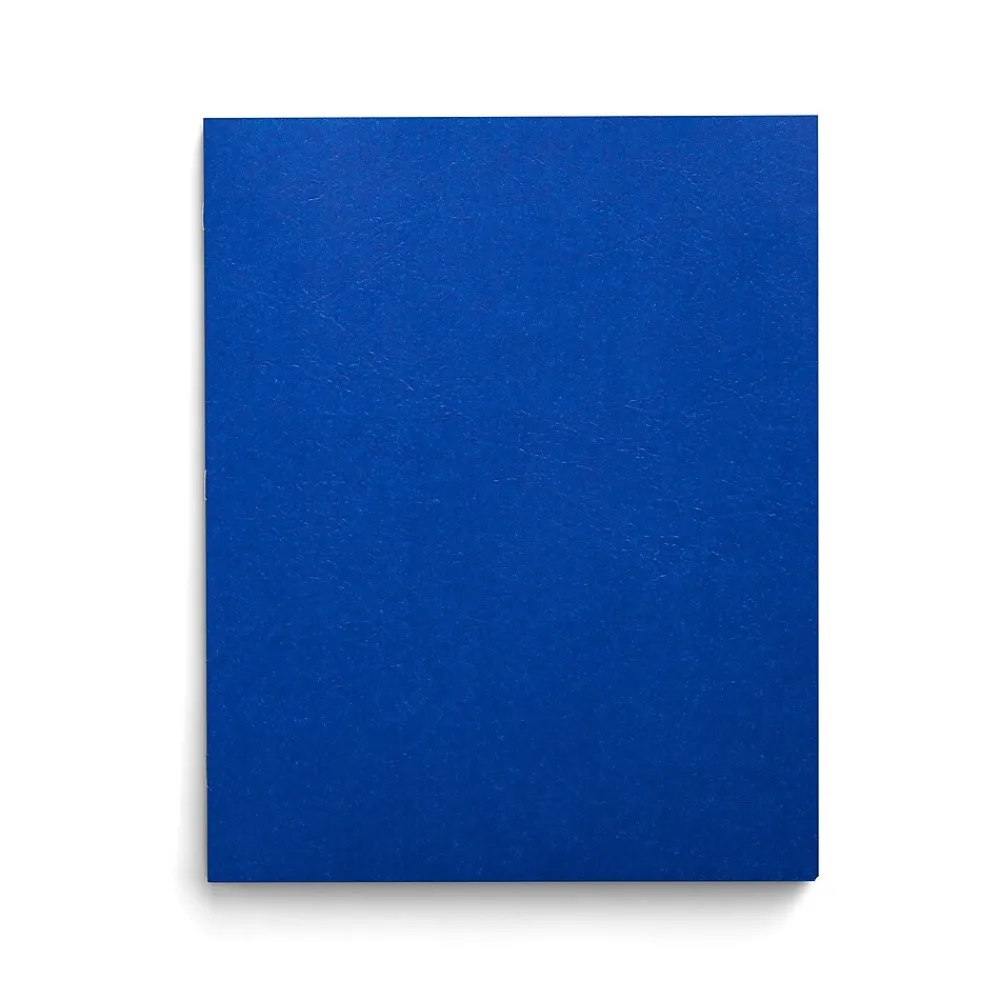 Pocket Folders|Staples Smooth 2-Pocket Paper Folder with Fasteners, , 25/Box (50774/27542-CC) Blue