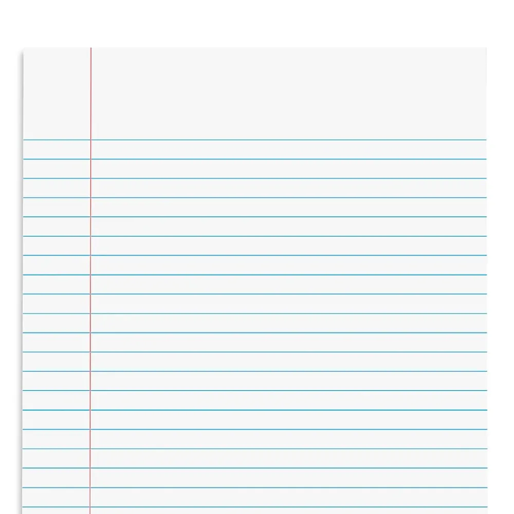 Notepads|Staples ® Steno Pads, 6'' x 9'', Narrow Ruled, 100 Sheets/Pad, 4 Pads/Pack (28046)