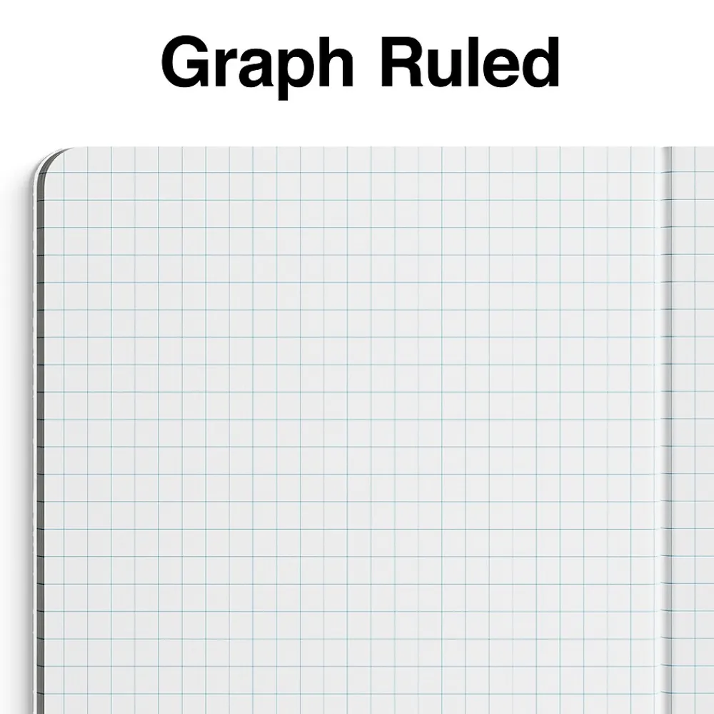 Composition Notebooks|Staples ® 1-Subject Composition Notebooks, 7.5" x 9.75", Specialty Ruled, 100 Sheets, Green (11624-CC)