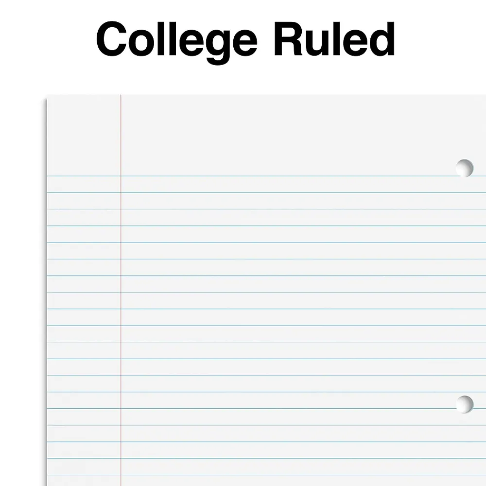 Subject Notebooks|Staples 1-Subject Notebook, 8" x 10.5", College Ruled, 70 Sheets, (TR27499) Black
