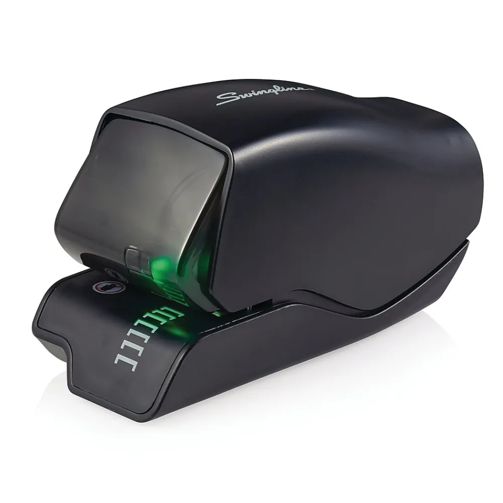 Staplers|Swingline 502e Desktop Cartridge Electric Stapler, 20-Sheet Capacity, Black (50202)