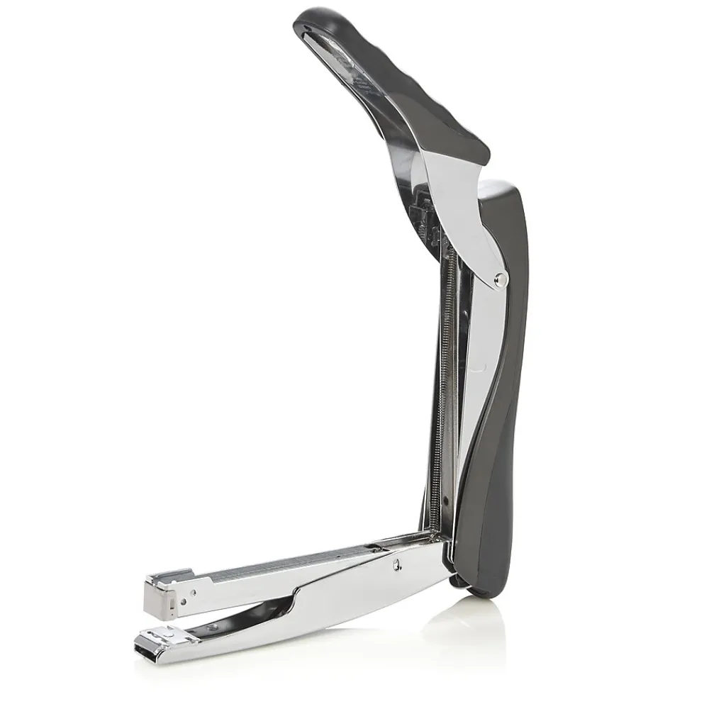 Staplers|Swingline Premium Soft Grip Hand Stapler, Heavy Use, 20 Sheet Capacity, Black (29950)