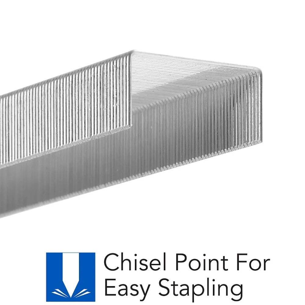 Staples|Swingline S.F. 4 Premium Staples, 1/4" Length, 210/Per Strip, 3750/Box (35452)