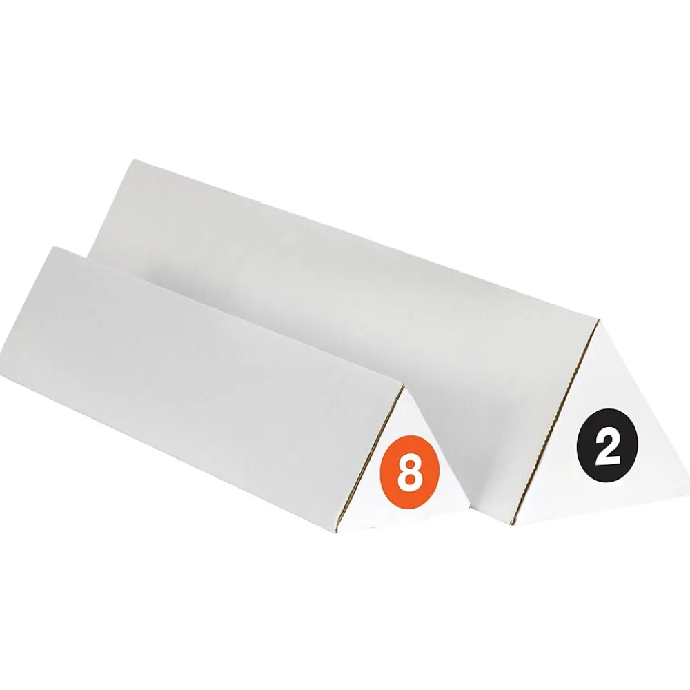 Labels|Tape Logic 2" Circle Easy Order Packs Numbers (1-10) Pre Printed Inventory Label, 10/Case
