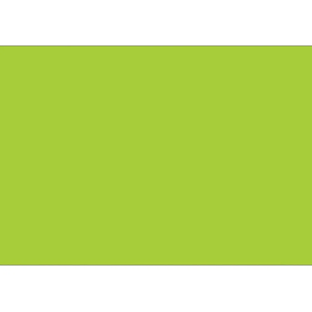 Labels|Tape Logic 5" x 7" Rectangle Inventory Label, Fluorescent Green, 500/Roll