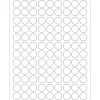 Labels|Tape Logic ® Removable Circle Laser Labels, 3/4", White, 10800/Case (LL294)