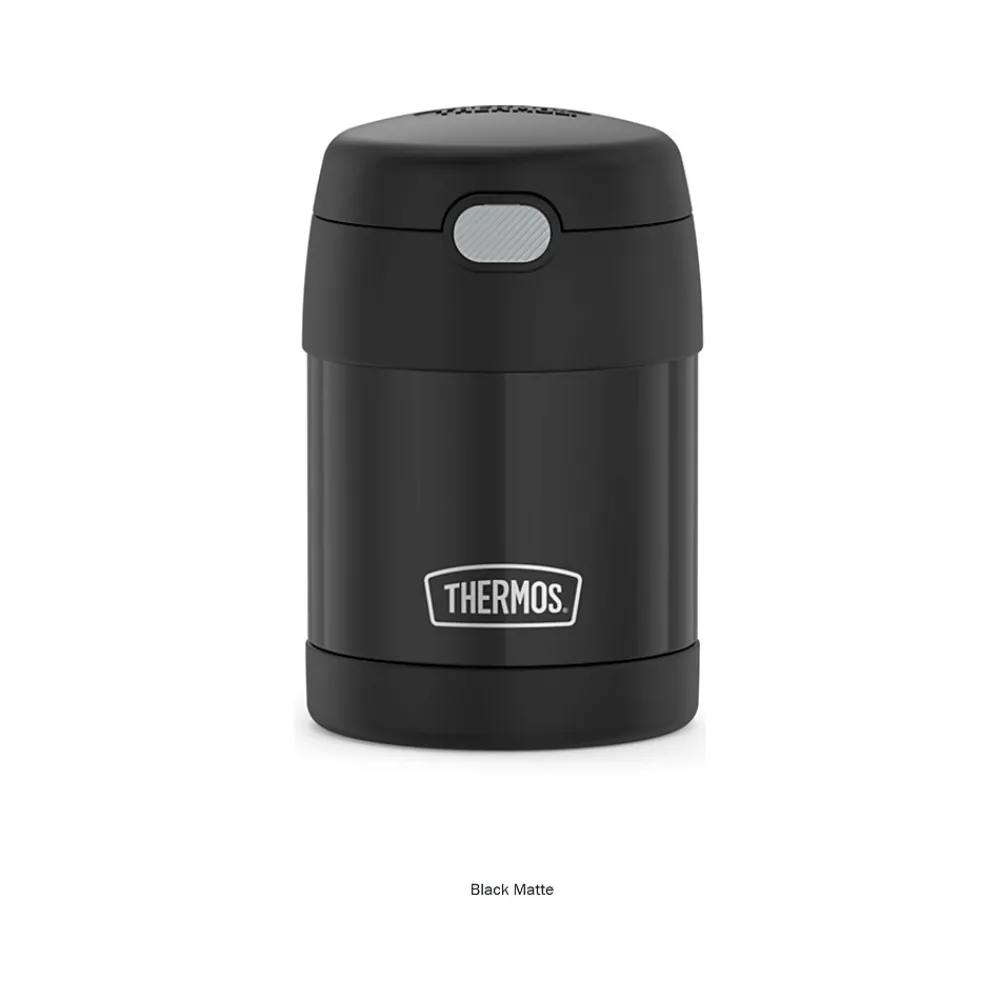 Lunch Totes & Water Bottles|Thermos FUNtainer Stainless Steel Food Jar, 10 Oz., Assorted Colors (F3103NLB6ST)